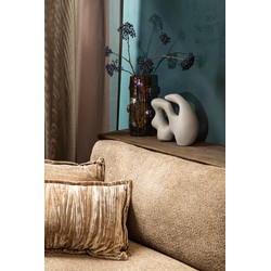 PTMD Decoratieve Standbeeld Eddison - 33x15x30 cm - Keramiek - Taupe