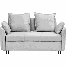 HOVIN  - Slaapbank 2-zits - Lichtgrijs - Polyester