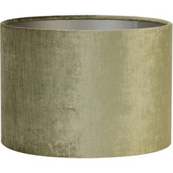 Light & Living - kap - Gemstone - groen - textiel - Ø 30cm - E27 - 2230767