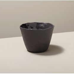 Be Home cappuccino mug stoneware slate gray