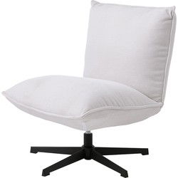 Fauteuil Fraser Lounge Off White Chenille - Giga Living