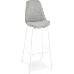 ALOE Barkruk 49x45x115 cm Grijs