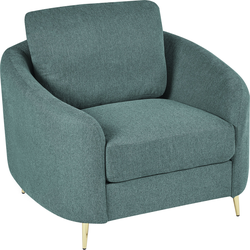 Beliani TROSA - Fauteuil-Groen-Polyester