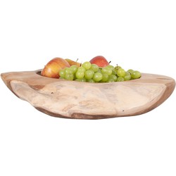 Rio Teak Bowl - Large bowl in teak Ã˜40xh12 cm