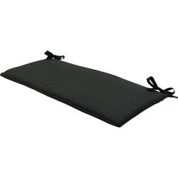 Madison - Bankkussen Dark grey canvas eco+ - Ca. 140x48 cm