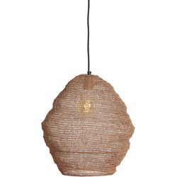 Light&living Hanglamp Ø38x42 cm NINA gaas terra