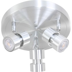 Steinhauer plafonniere Natasja led - staal -  - 7905ST