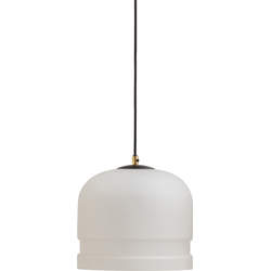 WOOOD Exclusive Micah Hanglamp - Glas - Off White - 27x27x27