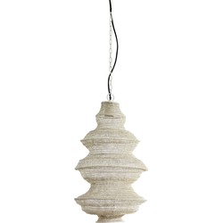 Hanglamp Nakisha - Grijs - Ø31cm