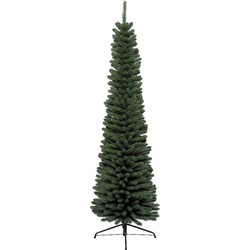 Kunstkerstboom Pencil pine h180 cm dia 55 cm extra smal cm groen