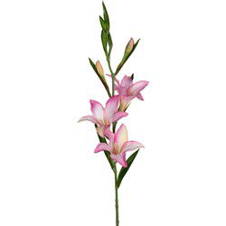 Gladiolus l70cm roze kunstbloem Louis Maes