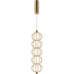 Maytoni - Hanglamp Golden Cage - Goud - Ø13,9