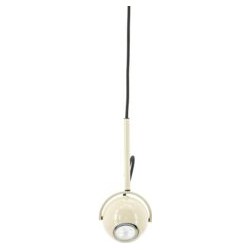 pendant lamp camera - beige - 12x12x150 cm