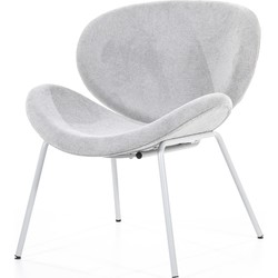 Lounge stoel ACE - Grey - 65x72.5x74.5 cm