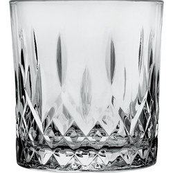 Clayre & Eef Drinkglas Ø 8*9 cm / 280 ml Grijs Drinkbeker Drinkglas