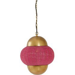 Light & Living - hanglamp - Cetara - roze - metaal - E27 - 2983389