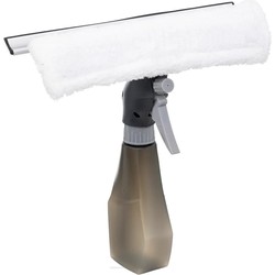5Five Raam wassen spray met spons en trekker multi tool - kunststof - 26 x 24 cm - schoonmaken - Raamwissers