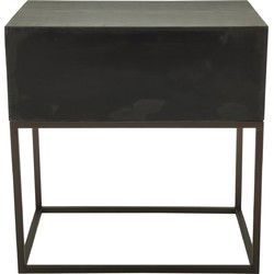 PTMD Kast Lixly Black - 53x35x55 cm - Hout - Zwart