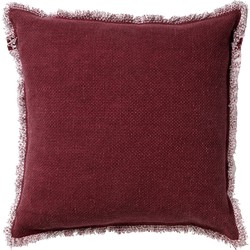 Dutch Decor BURTO - Kussenhoes 45x45 cm - gewassen katoen - Merlot - rood - Dutch Decor