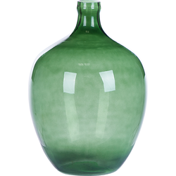 Beliani ROTI - Bloemenvaas-Groen-Glas