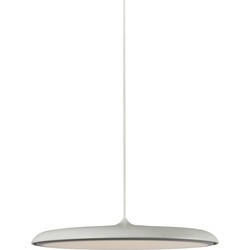 Hanglamp koper, beige, zwart of grijs LED rond 24W 400mm Ø