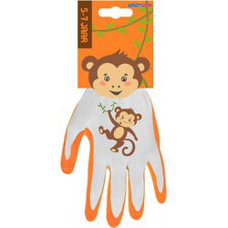 Talen Tools Tuinhandschoenen - kinderen - 5-7 jaar - aap - Werkhandschoenen