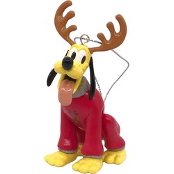 Ornament disney Pluto kunststof h10 cm