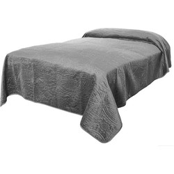 Unique Living - Bedsprei Veronica 220x220cm grey