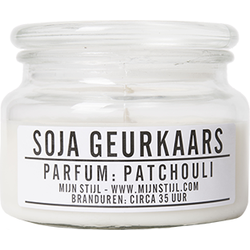 Mijn Stijl - Geurkaars patchouli soja-basis