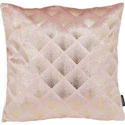 Sierkussen Velvet Glossy Zoi Roze | 45 x 45 cm | Velvet/Polyester