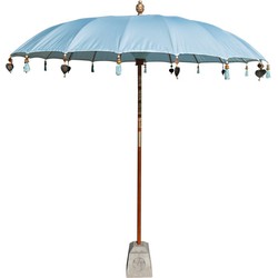 Bali parasol 250 cm licht blauw