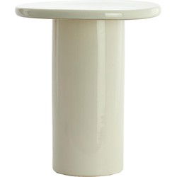 Bijzettafel Tudo - Gebroken Wit - 40.5x40.5x45.5cm