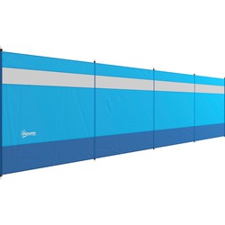 4goodz Outsunny Windscherm met kijkvenster en draagtas, Stalen stangen, 725x140cm, Blauw