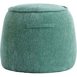 Poef Sibiu - Groen - Ø50cm