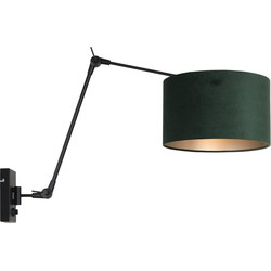Steinhauer wandlamp Prestige chic - zwart -  - 8121ZW