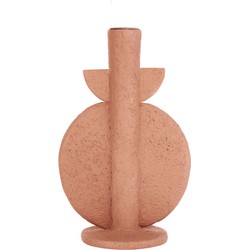 Present Time Candle holder Bubble Terracotta orange