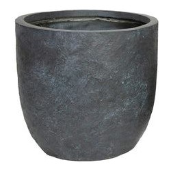 Arizona egg pot graphite d55 x h51 - MCollections