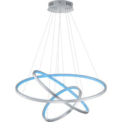 Moderne Hanglamp  Aaron - Metaal - Grijs