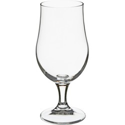 Secret de Gourmet Bierglazen - 4x - voetglazen - 370 ml - 18cm - Bierglazen
