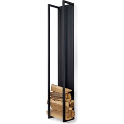 Spinder Design houtopslag Cubic Fire - Zwart