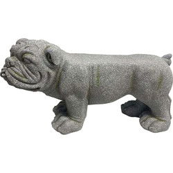 Poef Dog - Donkergrijs - 76x31x43cm