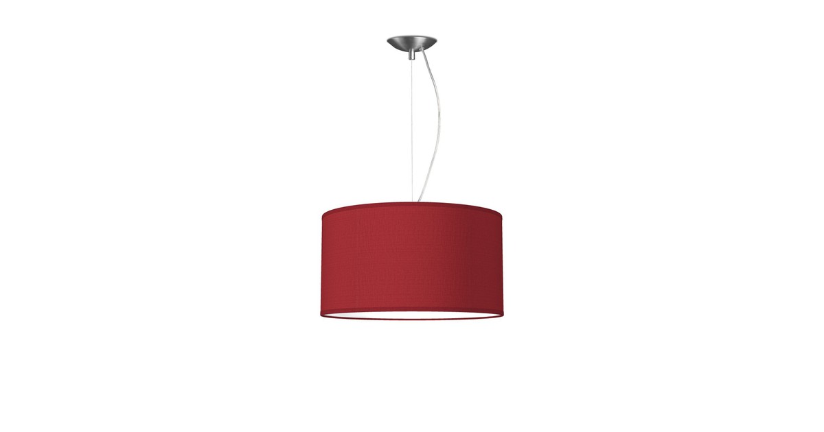 hanglamp basic deluxe bling Ø 40 cm - rood