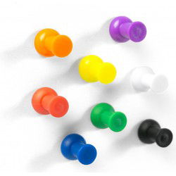 Trendform Magnet Pinpin - set van 8 verschillende