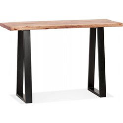 Console in industriële stijl RAFA 130x45x76 cm Beige