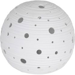 Anne Lighting - tafellamp - Jazz - wit - keramiek - Ø 20cm - E14 - 3110W