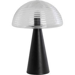 Tafellamp Mueda - Zwart - Ø30cm