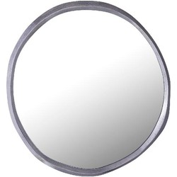 PTMD Spiegel Limera - 75x2x75 cm - Aluminium - Zwart
