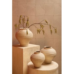 PTMD Vaas Mickie - 26x26x26 cm - Keramiek - Beige