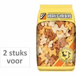 2 Stück! Hundefutter 4er Mix - Voskes