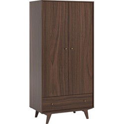 Kast met 2 deuren 1 lade Mid - H185 cm
